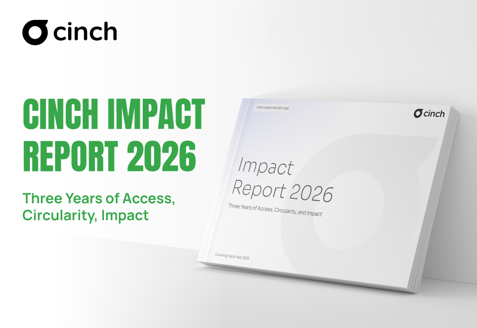 Cinch Impact Report 2026 -- Three Years of Access, Circularity and Impact